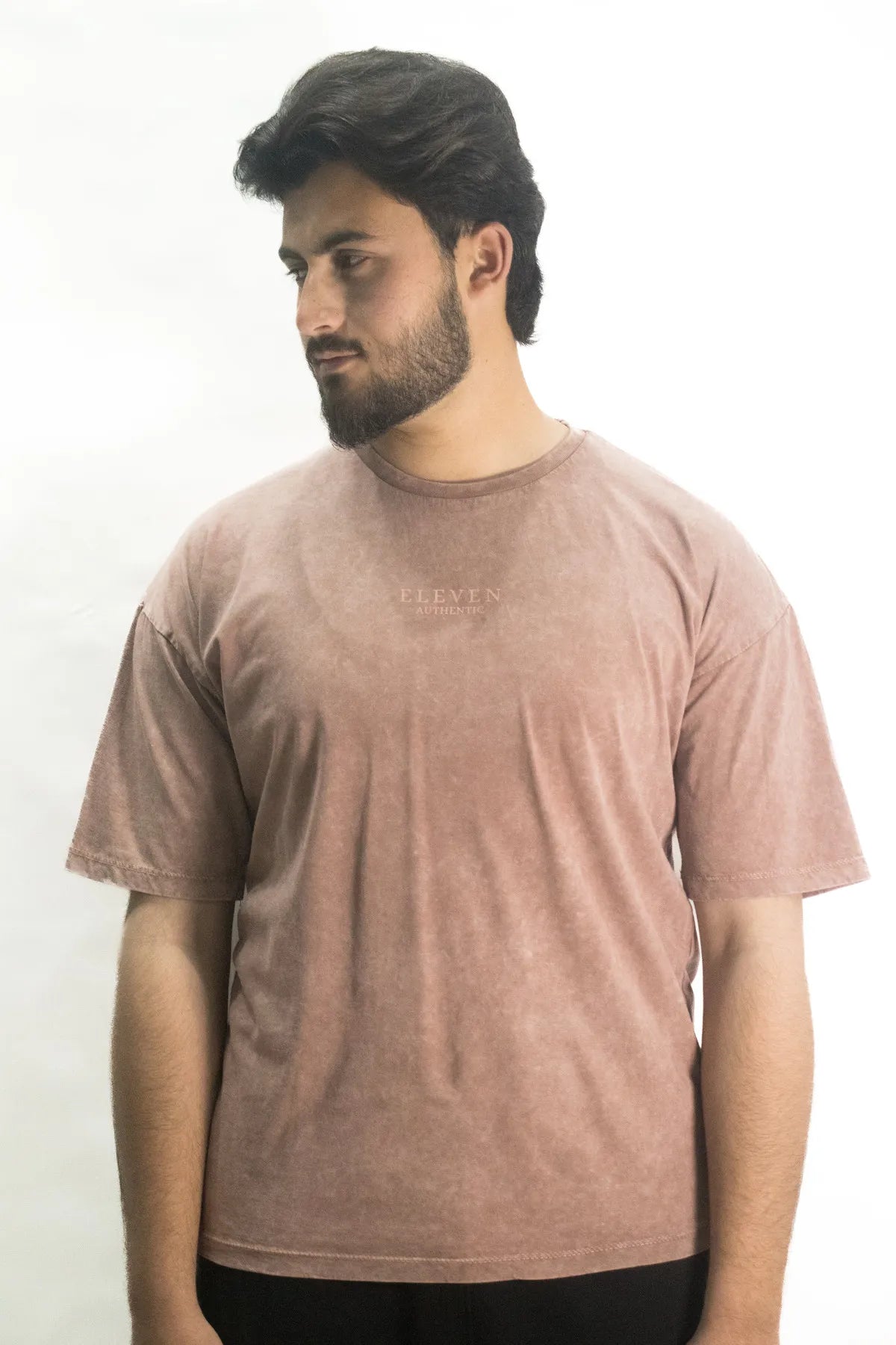 Eleven Beige Vintage Tee