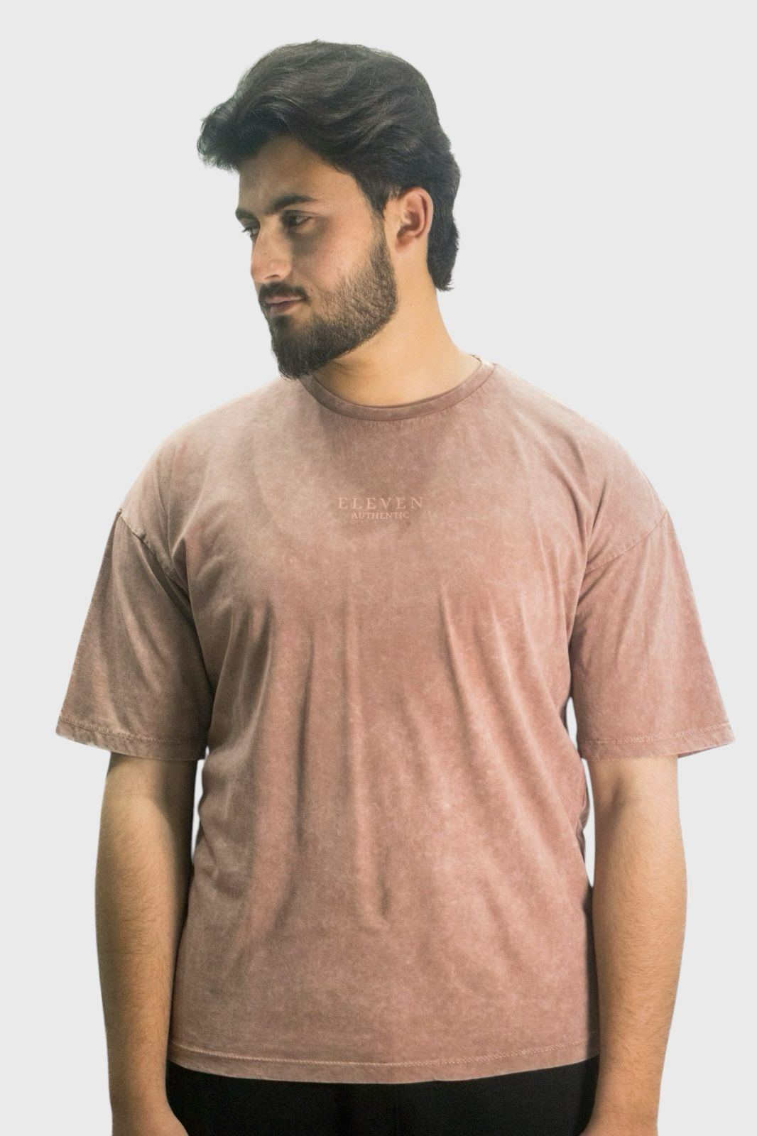 Eleven Beige Vintage Tee